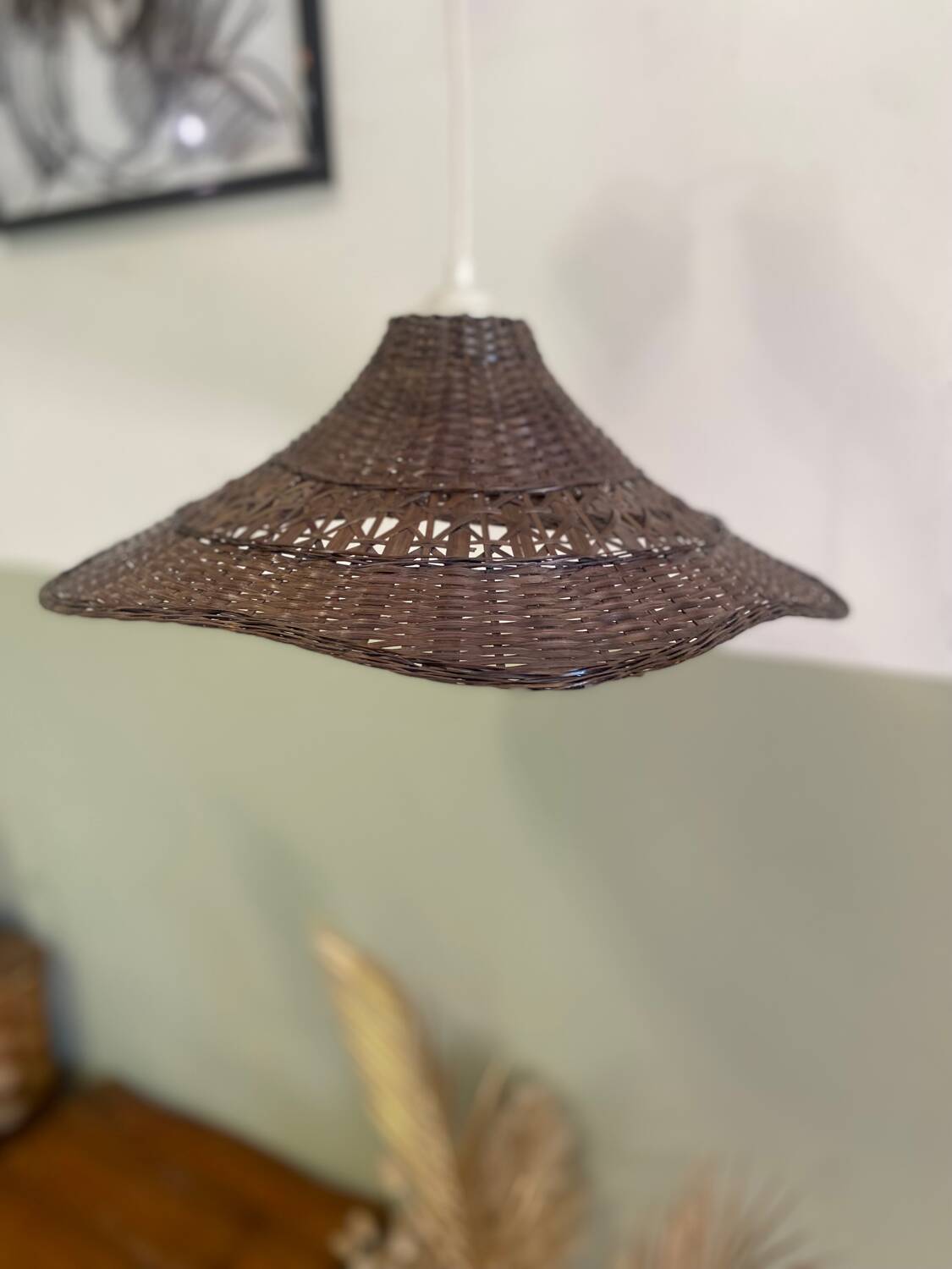 Suspension osier vintage