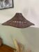 Vintage wicker suspension
