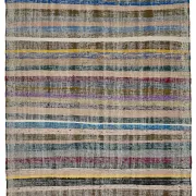 Turkish Handwoven Flatweave Chaput Kilim 183 cm x 284 cm