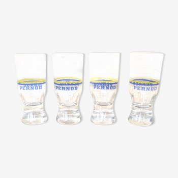 Lot de 4 verres Pernod