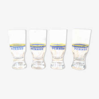 Set of 4 Pernod glasses