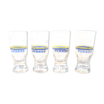 Set of 4 Pernod glasses