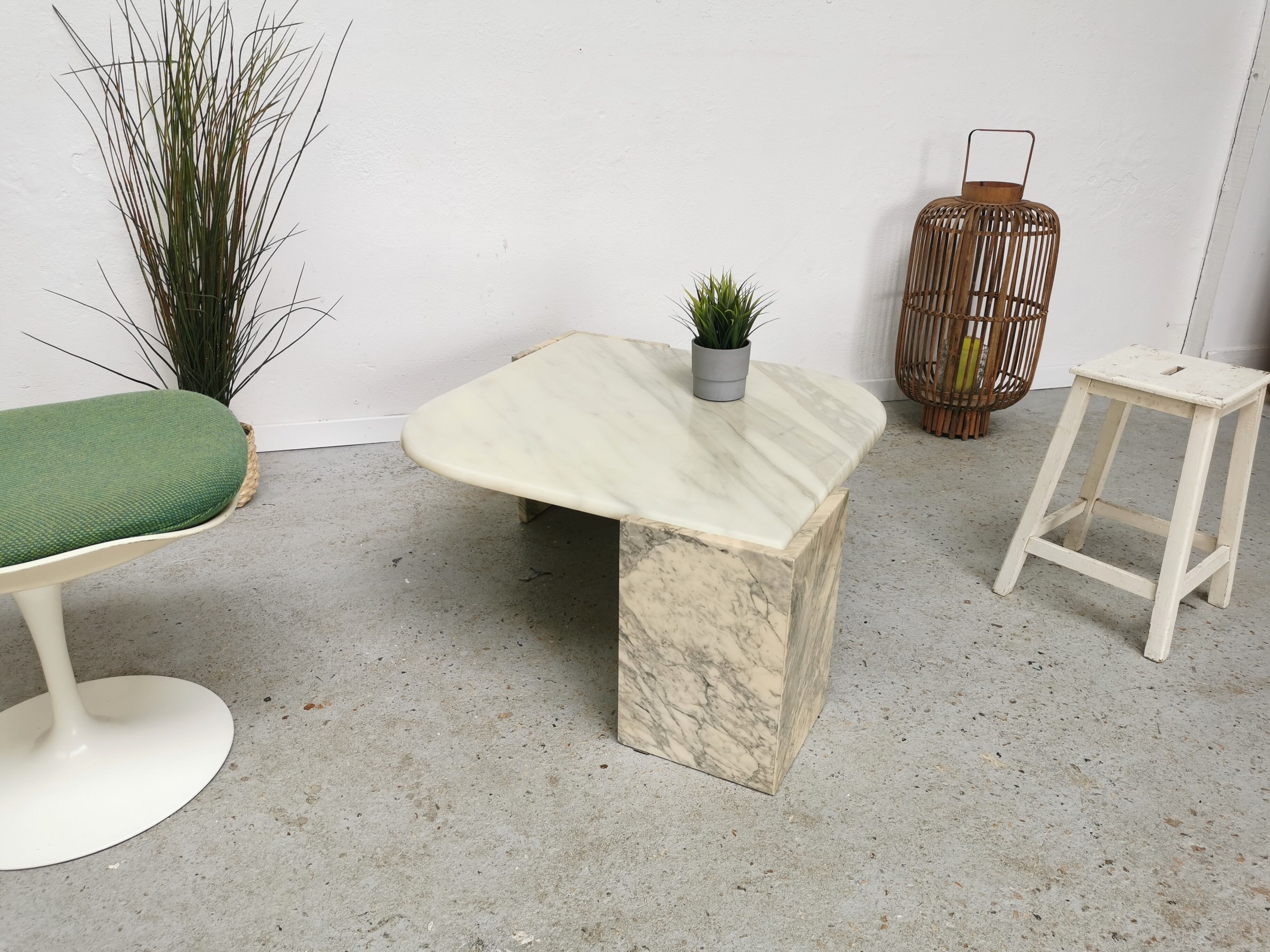 Table basse en marbre Roche Bobois