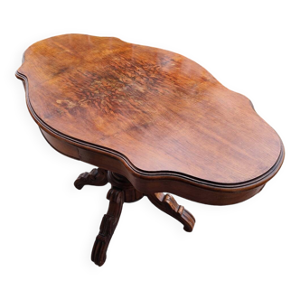 Louis Philippe violin pedestal table