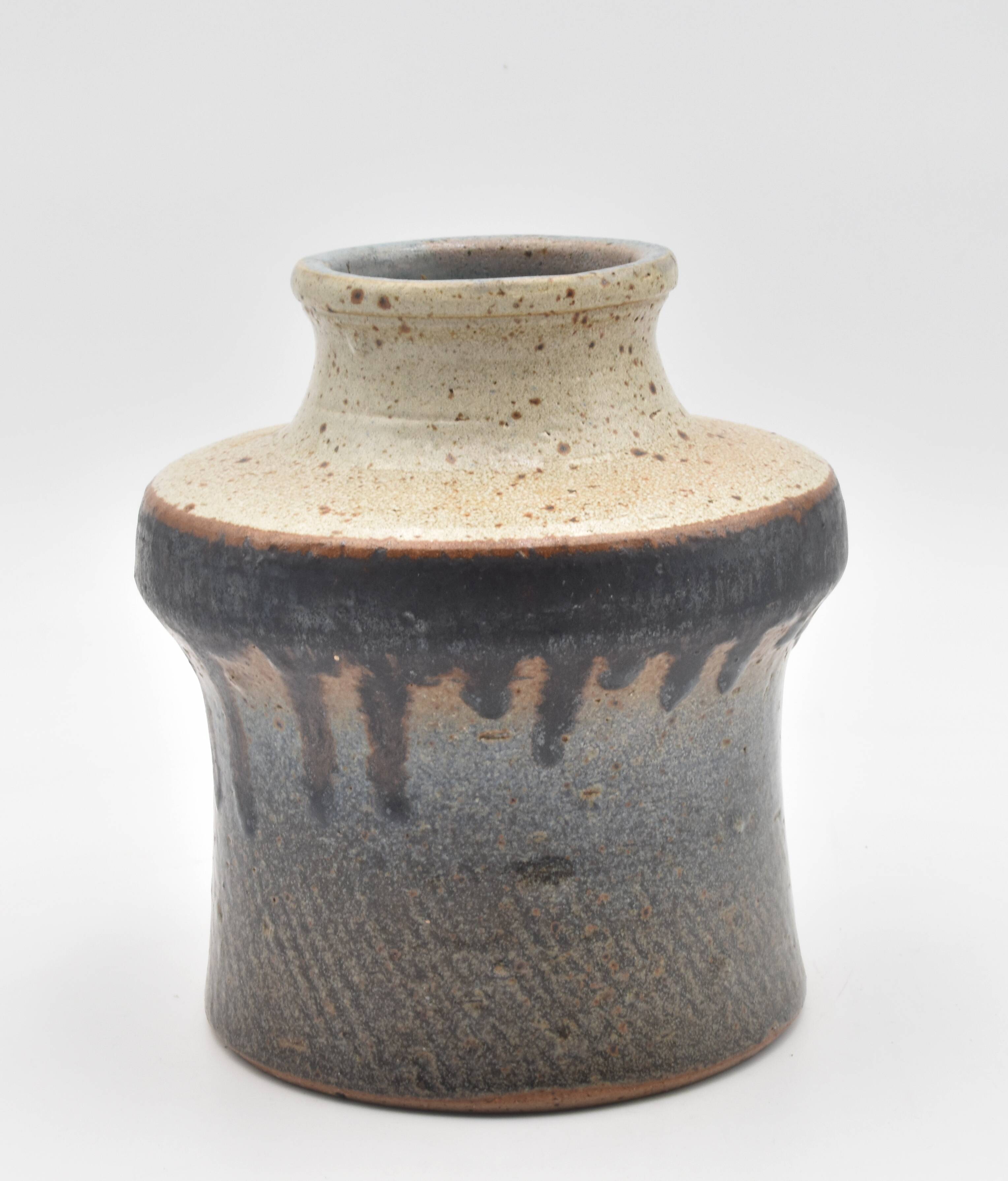 Vase en Grès Lluis Perez Calvo vintage