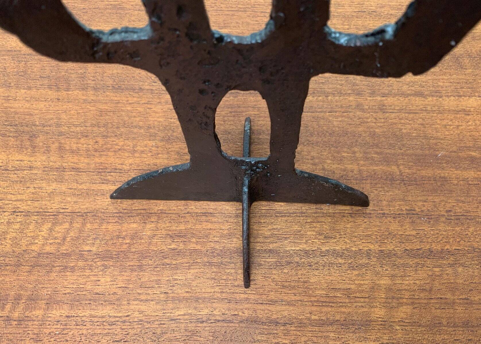 Brutalist Mid-Century Tree of Life Candle Holder by Bertil Vallien for Kosta Boda