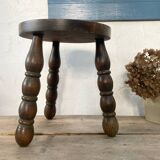 Tripod wooden stool