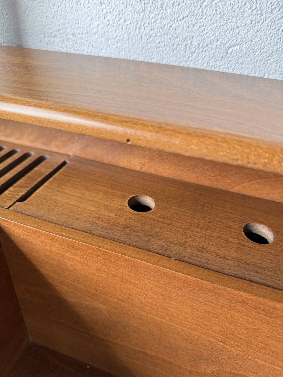 Meuble console ou petit bureau Fimsa Roma Italy teck