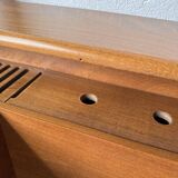 Fimsa Roma Italy teak console or small desk