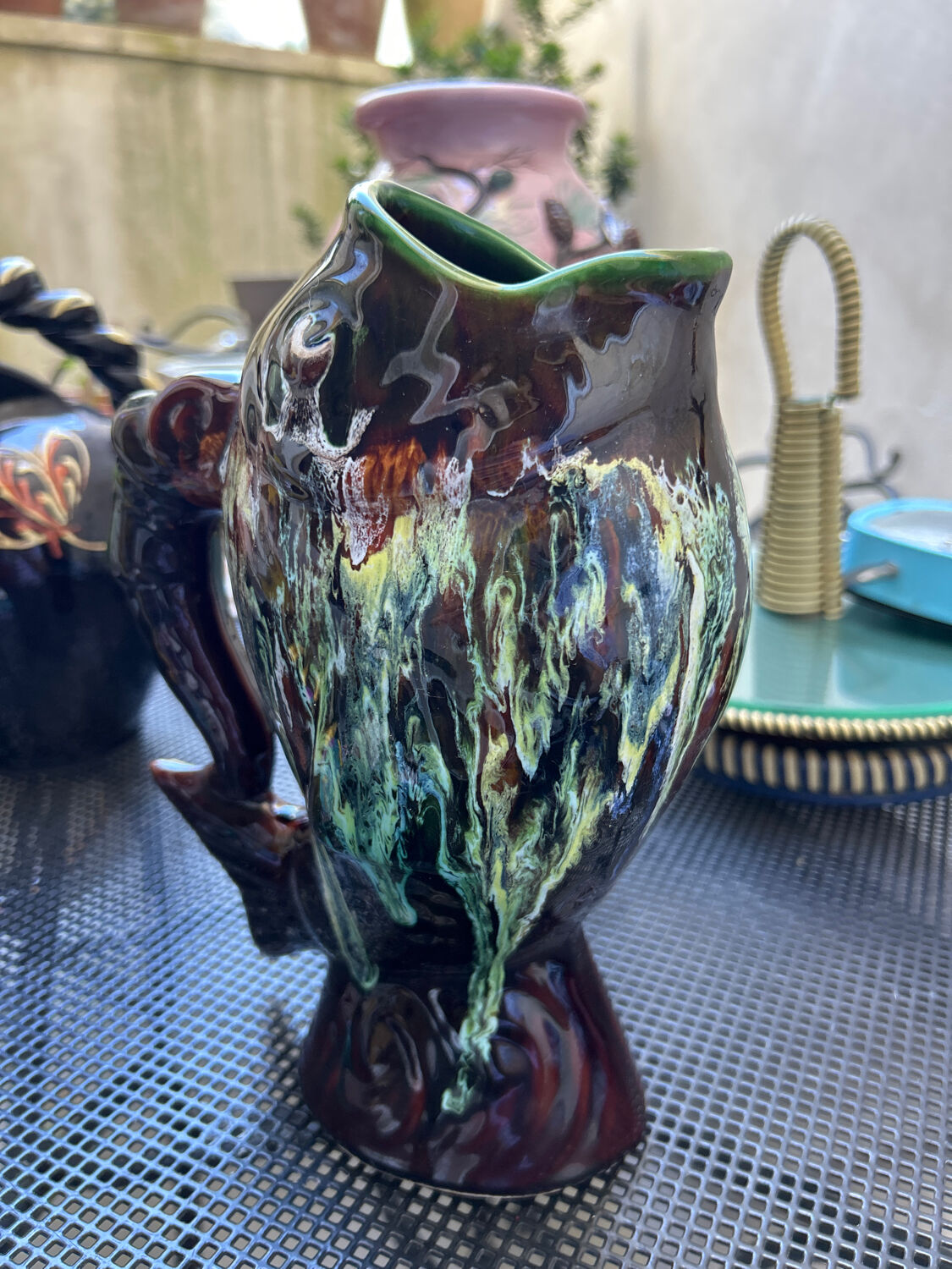 1960s ceramic jug