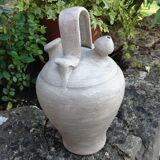 Old painted terracotta gargolet 60s-70s