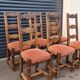 Lot de chaises espagnol