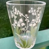 Glasses lucky vintage lily of the valley