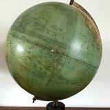 Globe map ancient world 1880 Ernst Schotte
