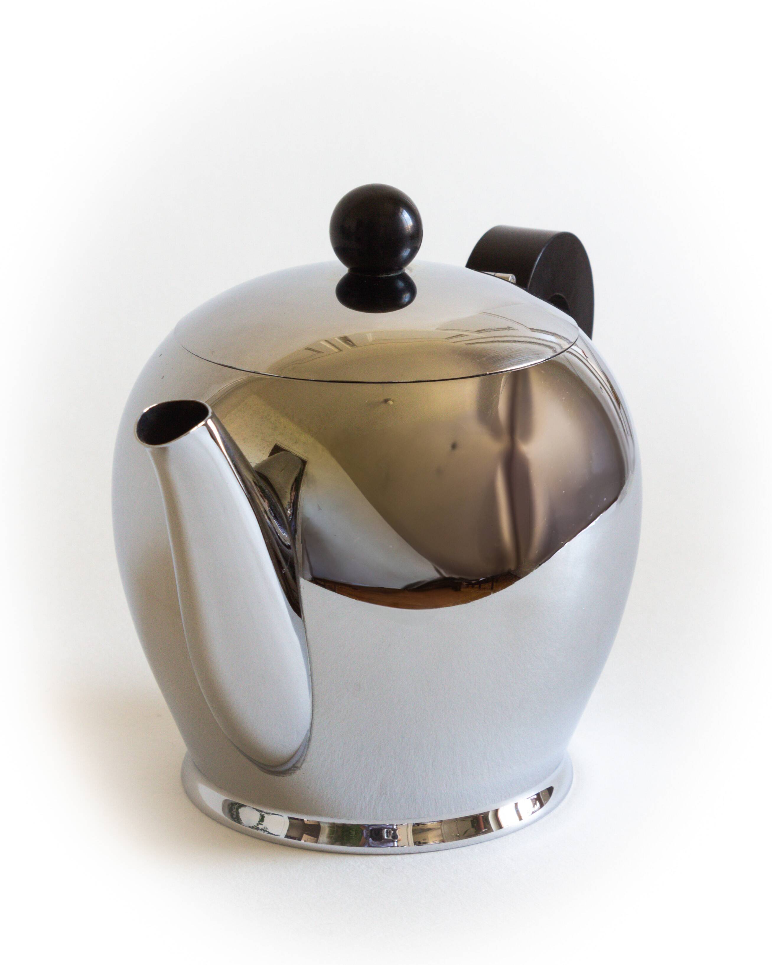 Teapot - domed -, 8 cups, Alfra Alessi, Italy, 40s/50s