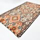 6x10 Kilim Grey & Brown Bohemian Area Kilim Rug, 171x306 Cm