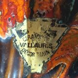 "Leaf" dish in Vallauris ceramic