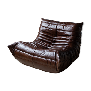 Chauffeuse Togo en cuir