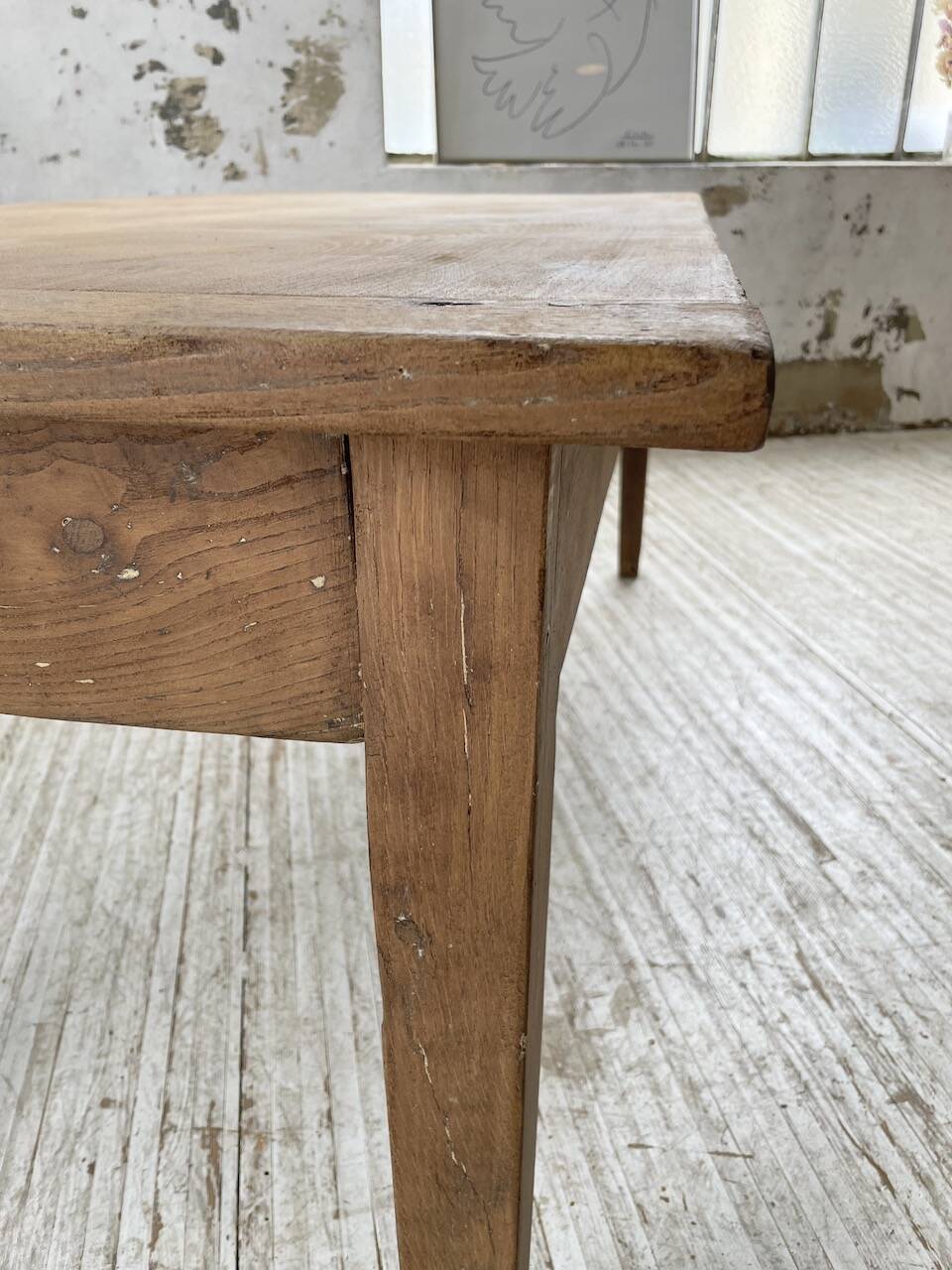Oak farm table 2m
