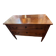 Louis XVI jump commode, 18th century, made of solid walnut.
