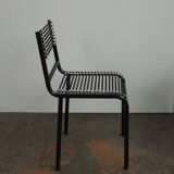 Set of 4 chairs "sandow" of  René Herbst