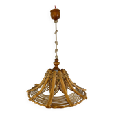 70s rope and rattan suspension
