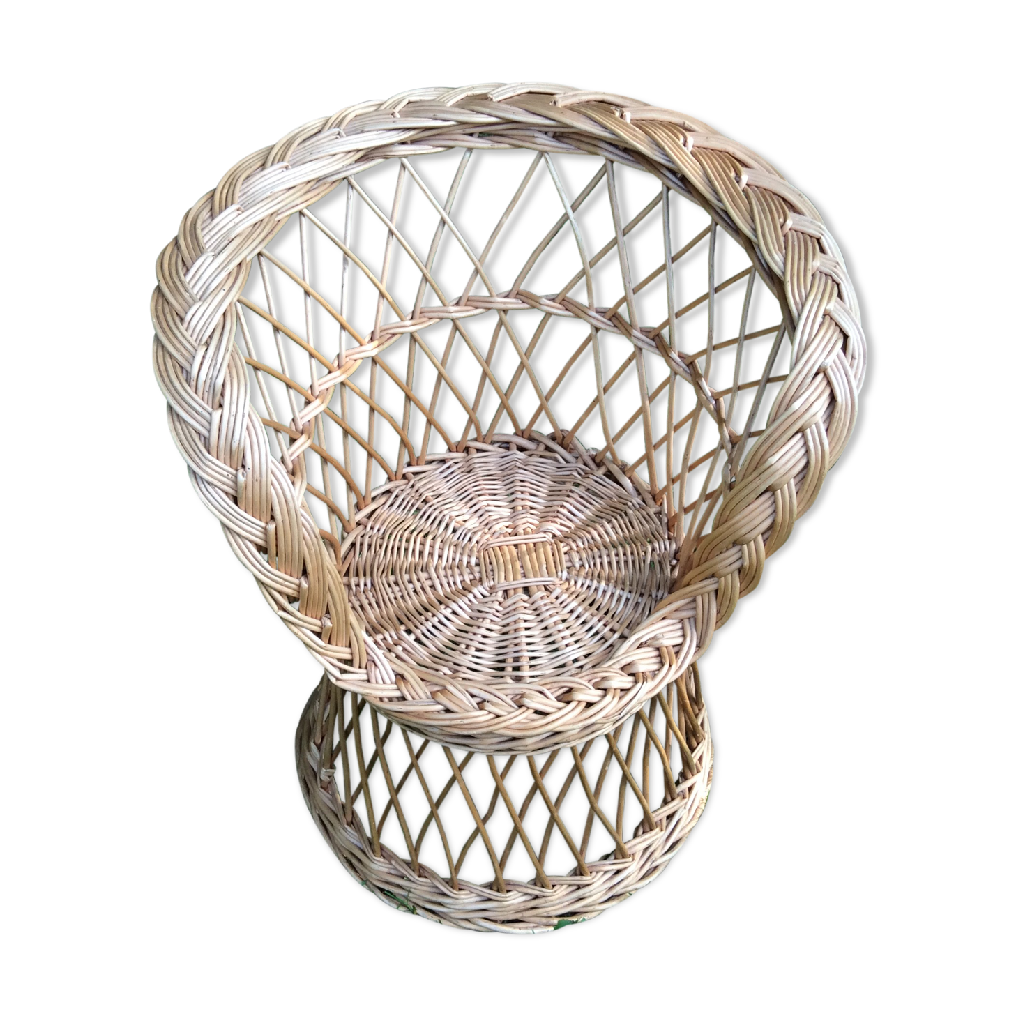 Children's wicker chair