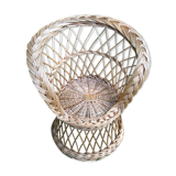 Children's wicker chair