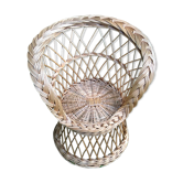 Children's wicker chair