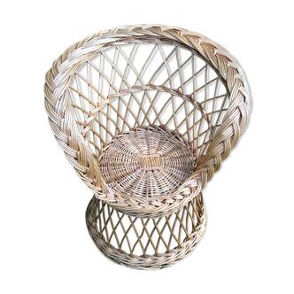 Children's wicker chair