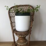 Emmanuelle miniature wicker armchair