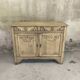 Buffet parisien vintage art déco en bois massif.