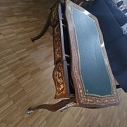 Handmade Baroque-style desk with 3 drawers - St. Petersburg office furniture