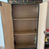 Painted nineteenth century cabinet