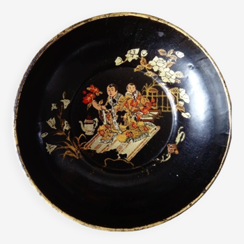 Old Napoleon III cup with Asian decoration