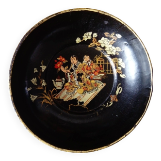 Old Napoleon III cup with Asian decoration