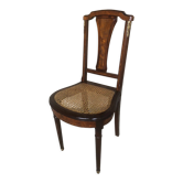 Chaise style Louis XVI