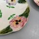 Set of two HB&Cie slip plates from Choisy le Roi circa 1880 designs