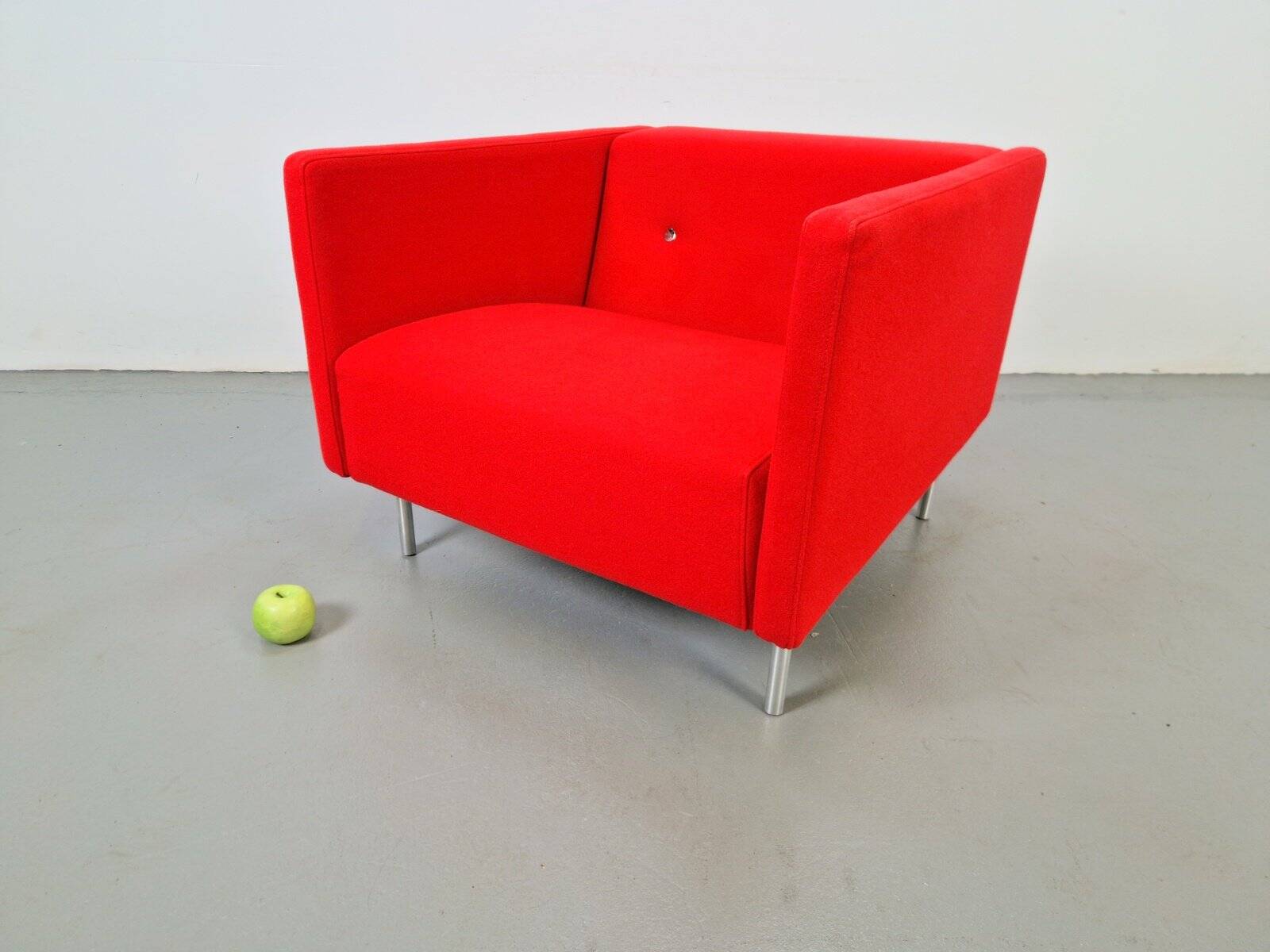 Dutch Modern Red Bottoni Armchair by Marcel Wanders for Moooi, 2010s