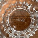 Vintage crystal glass chandelier by Oleg Cassini