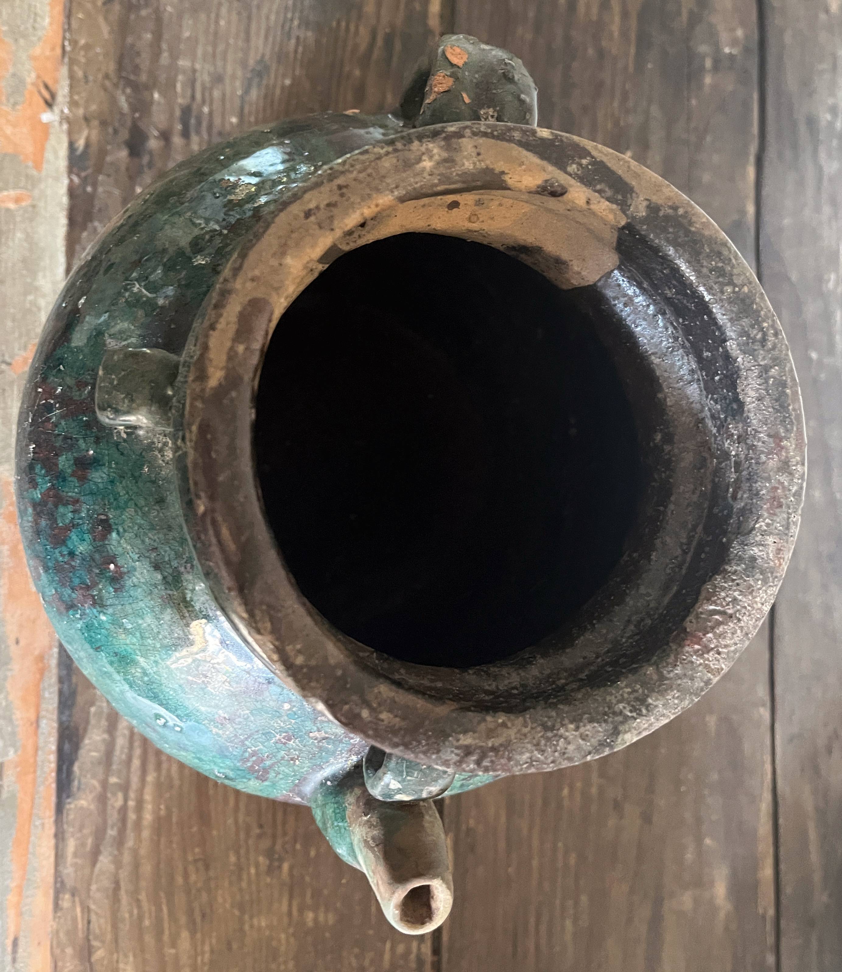 Jar China Glazed stoneware Martaban Alcohol or wine pot 18th/19th century