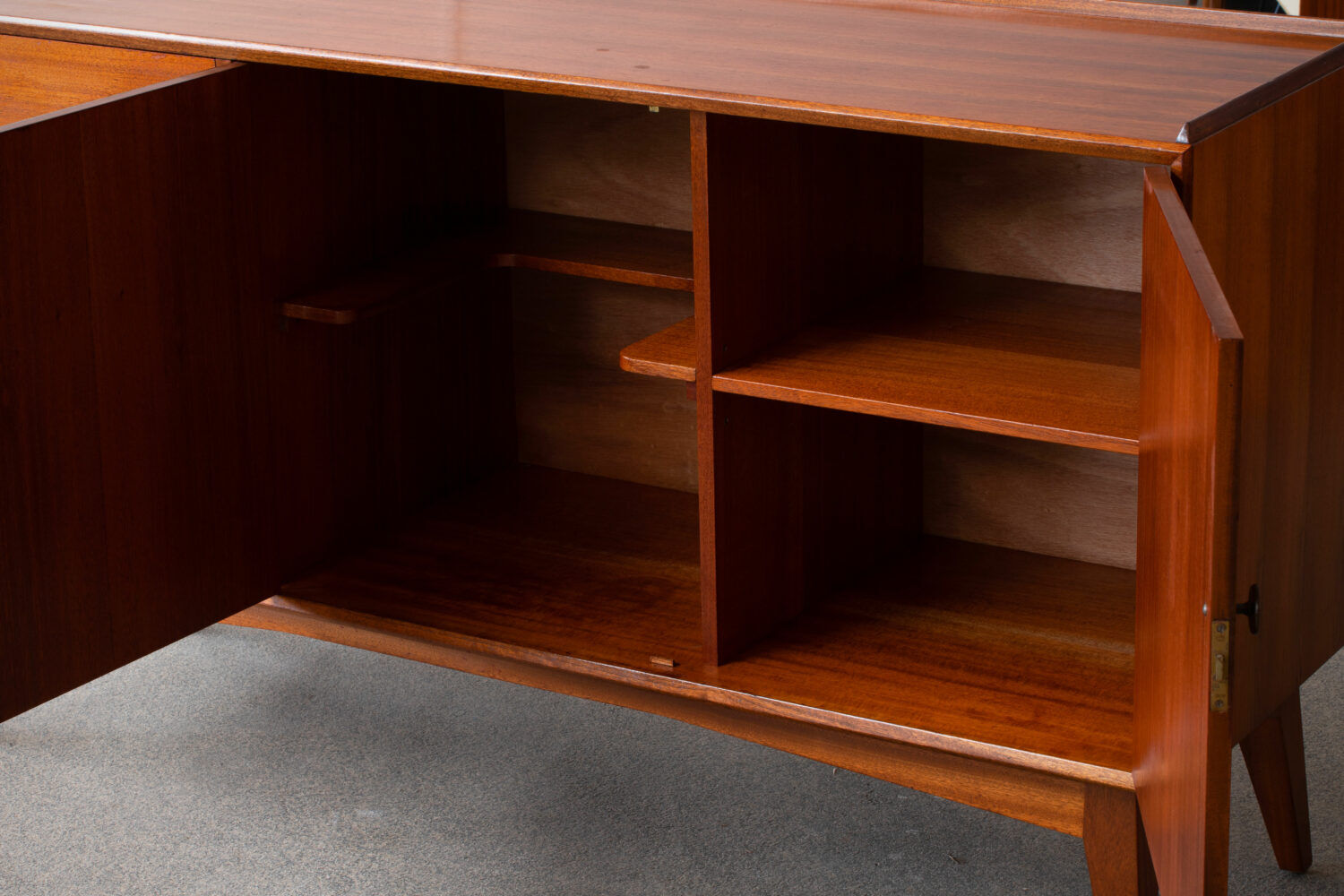 Vintage Scandinavian teak sideboard 1960