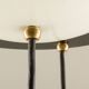 Italian vintage chandelier in opaline glass,  mid century modern 1970s