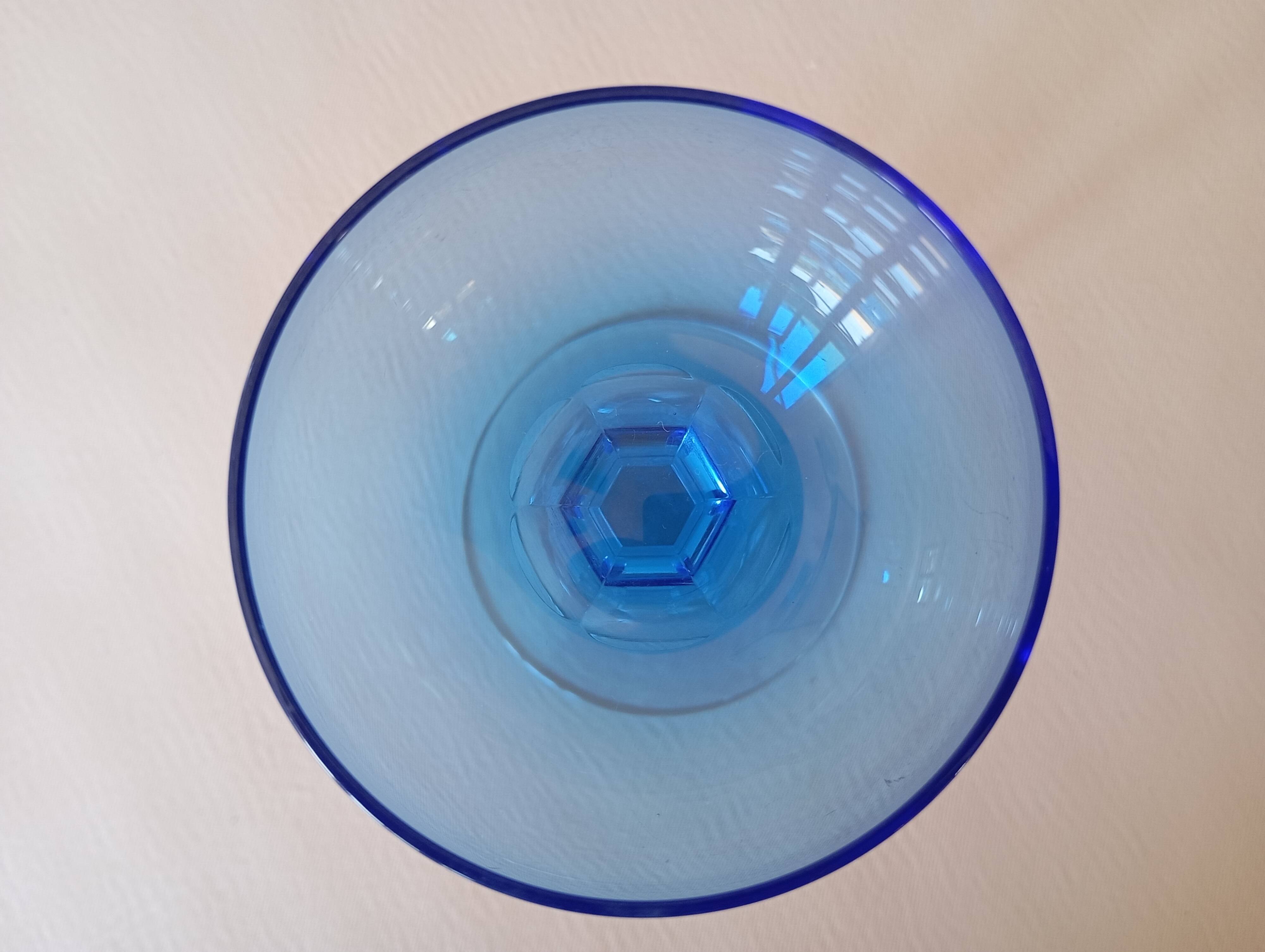 "Saumur" glass from Val-Saint-Lambert.