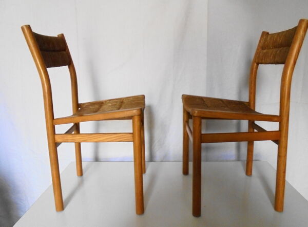 4 chaises de pierre gautier Delaye, modèle Week End des années 50