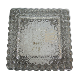 Square glass ceiling light