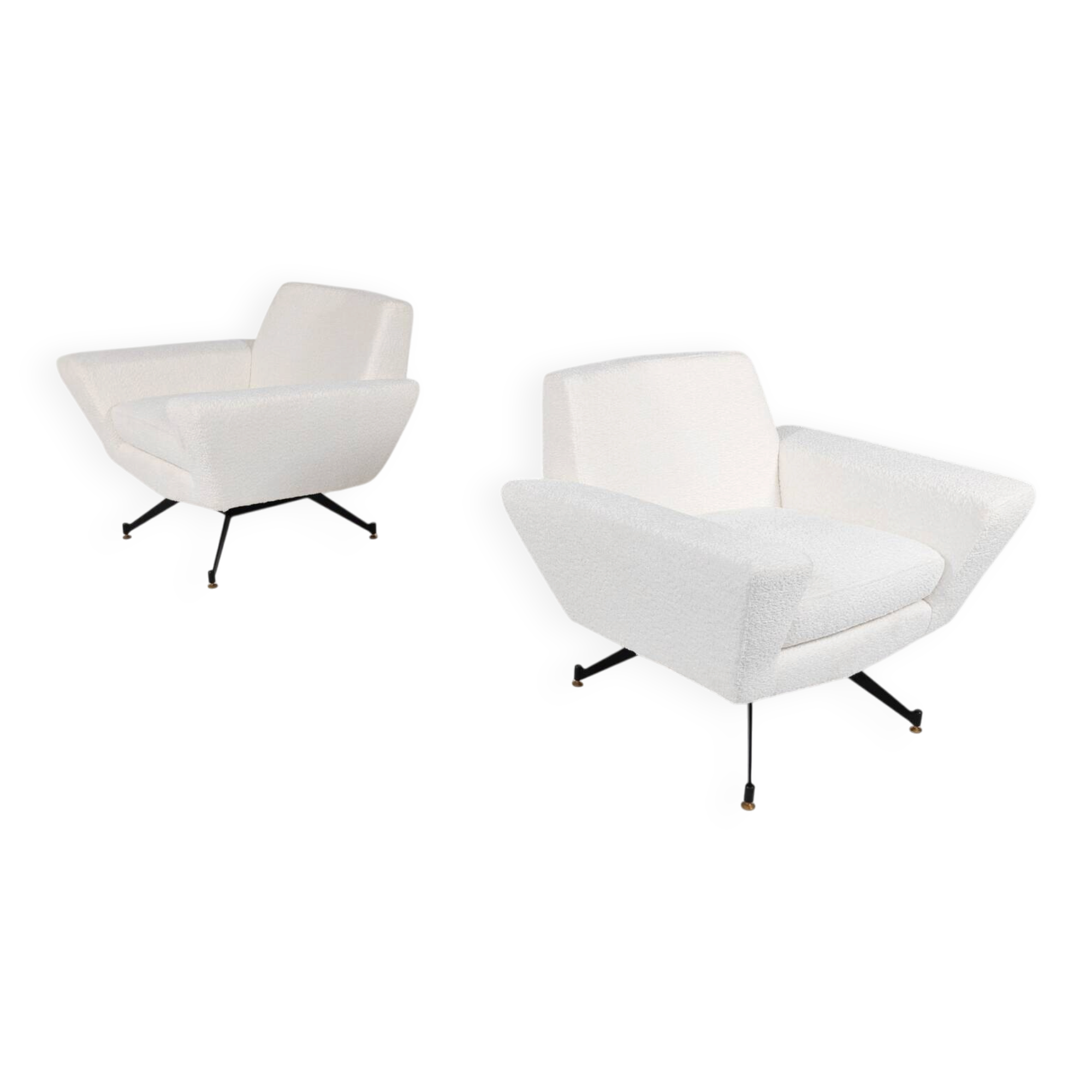 Paire de fauteuils par Studio Tecnico A.P.A, vers 1950