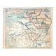 Old school map Vidal Lablache 6, Mézières, T36, 1910 France Canals