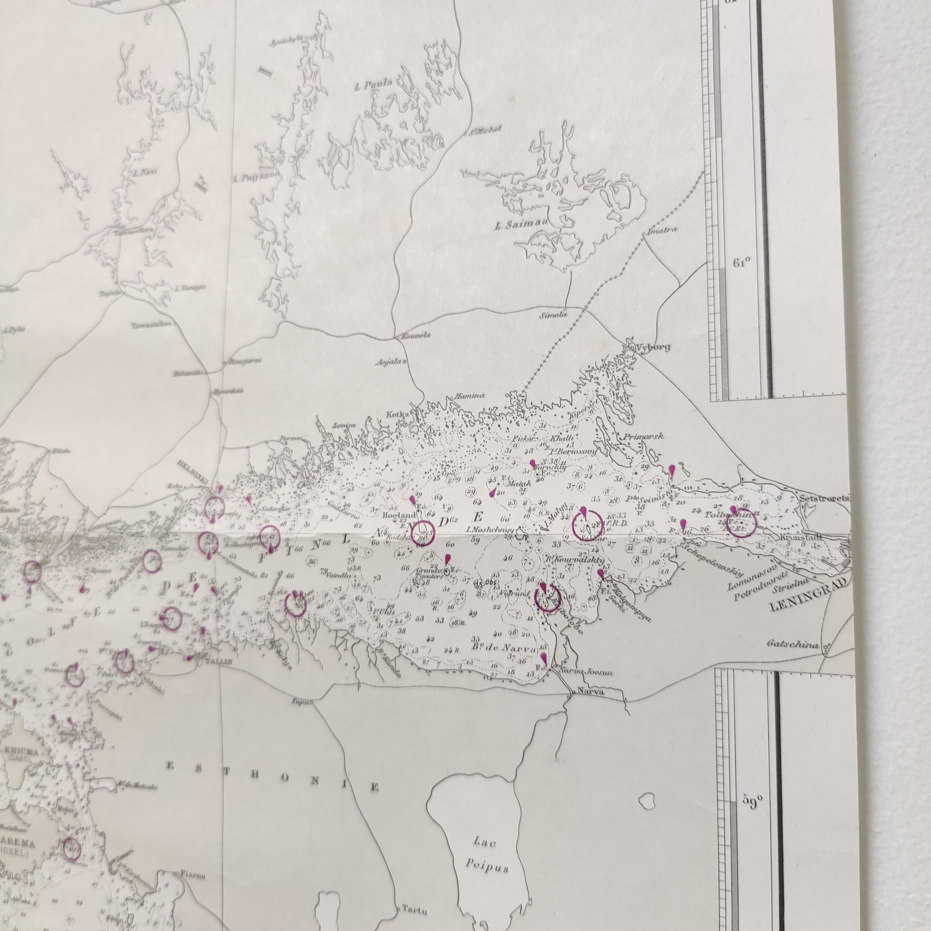 Map of Northern Europe 1963