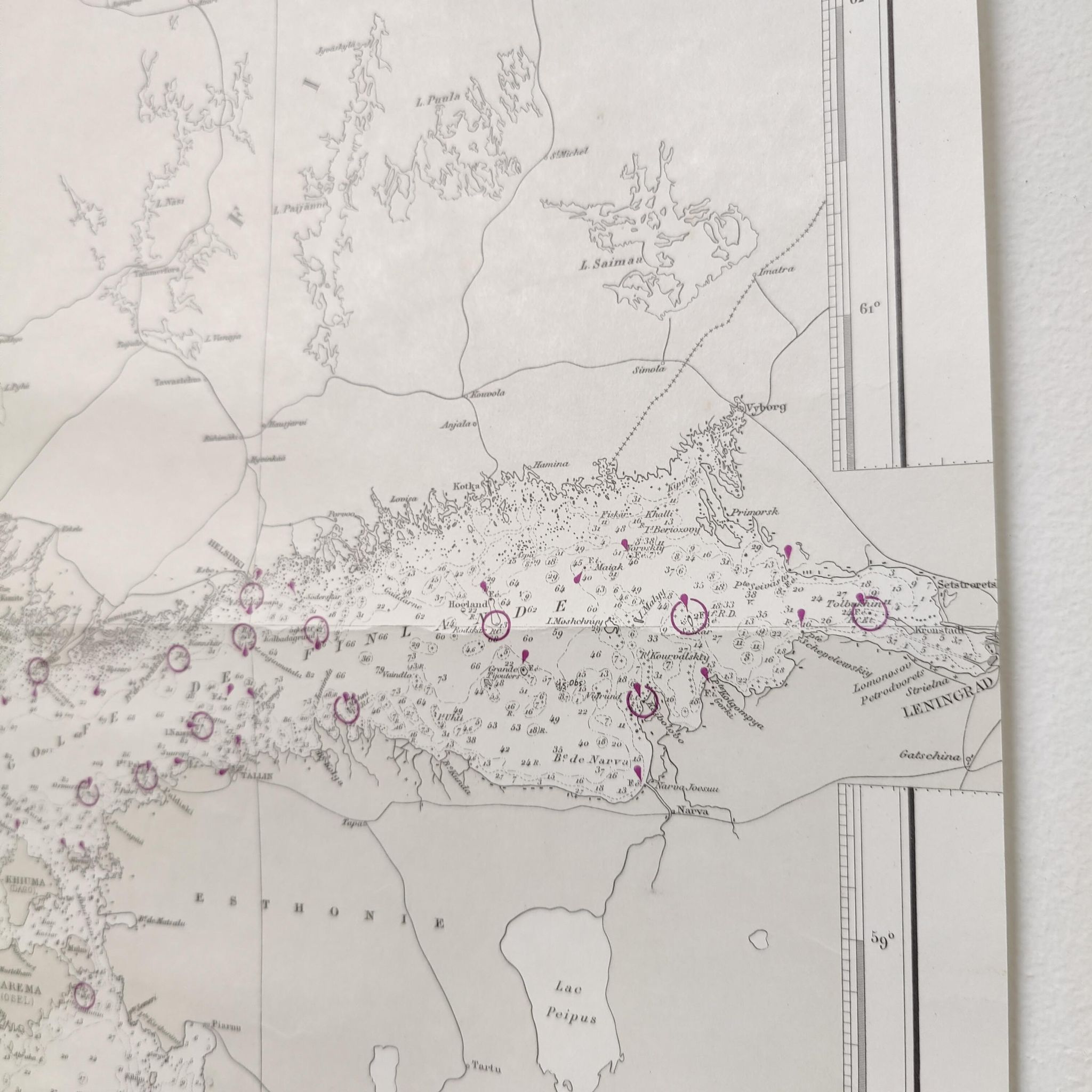 Map of Northern Europe 1963